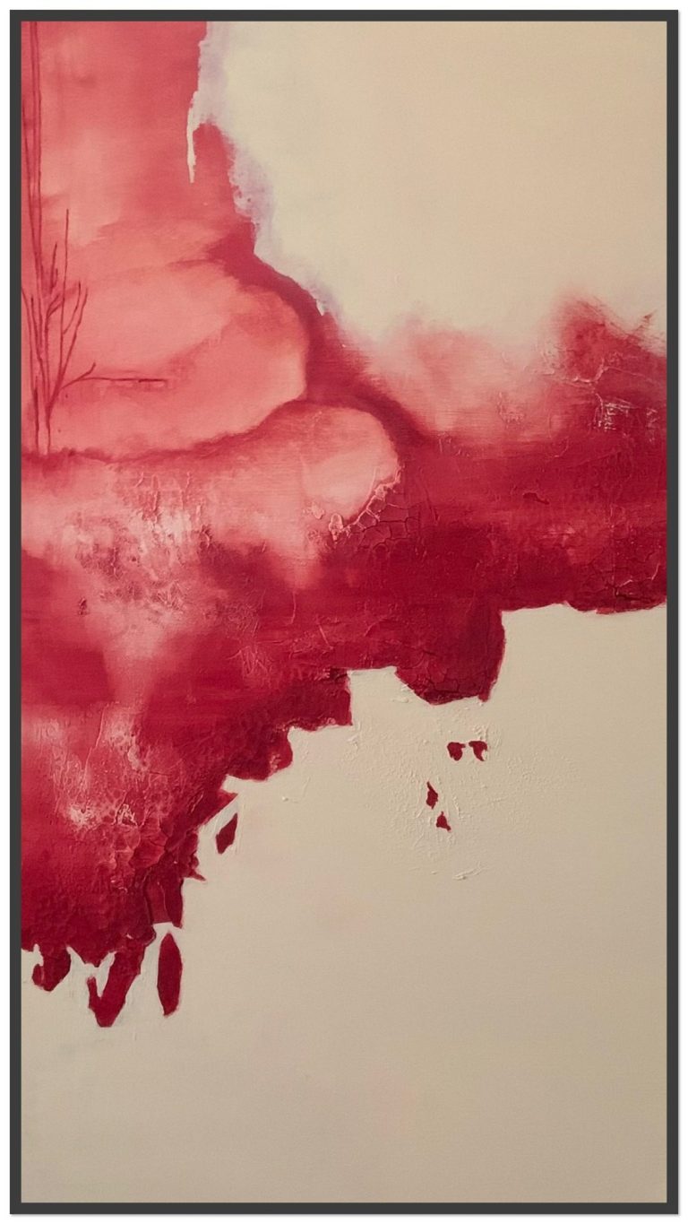 red illusion - 120 x 60 cm
